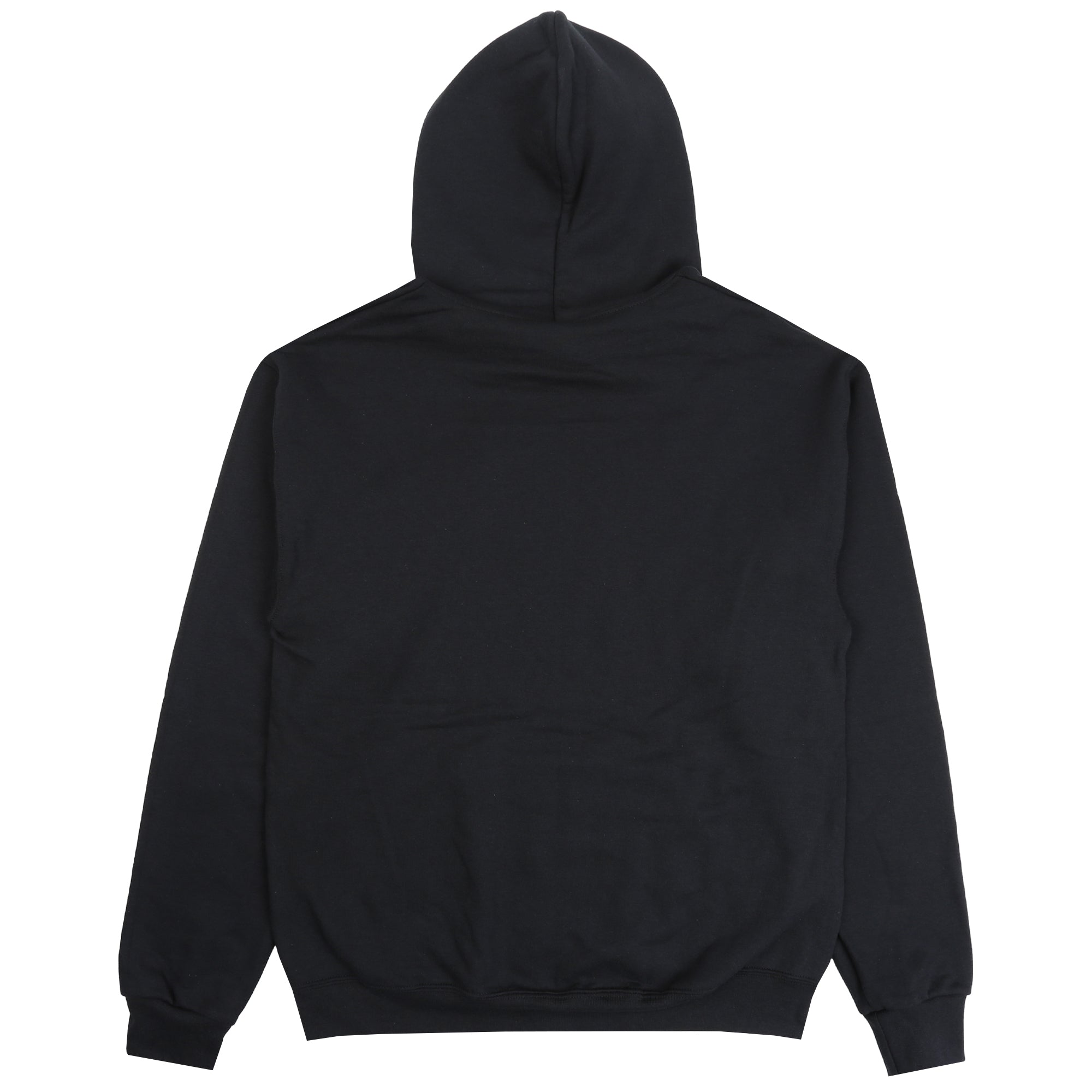 Warped Logo Hood- Black