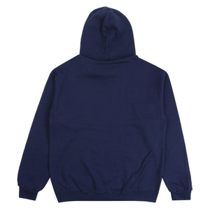 Warped Logo Hood - Navy