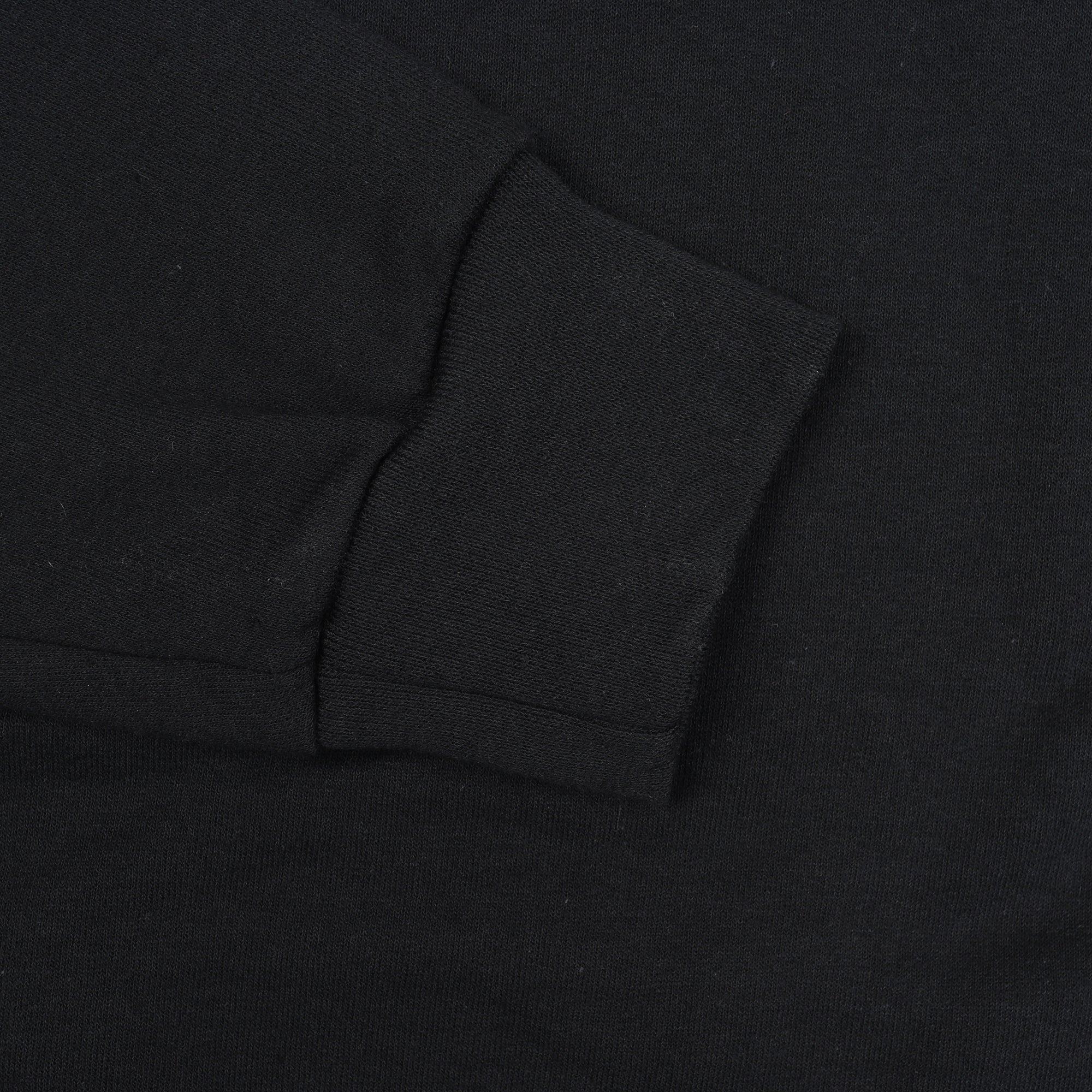 Warped Logo Hood- Black