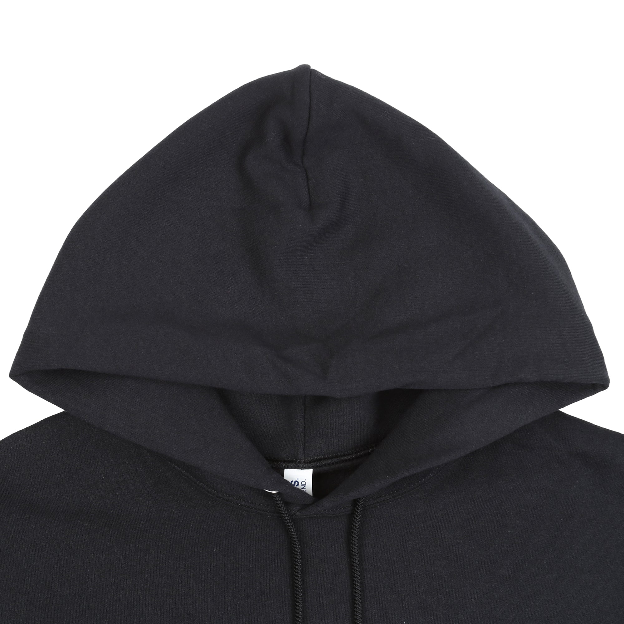 Warped Logo Hood- Black